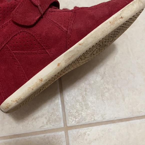 🖤ASH💕red suede sneakers - Picture 11 of 13